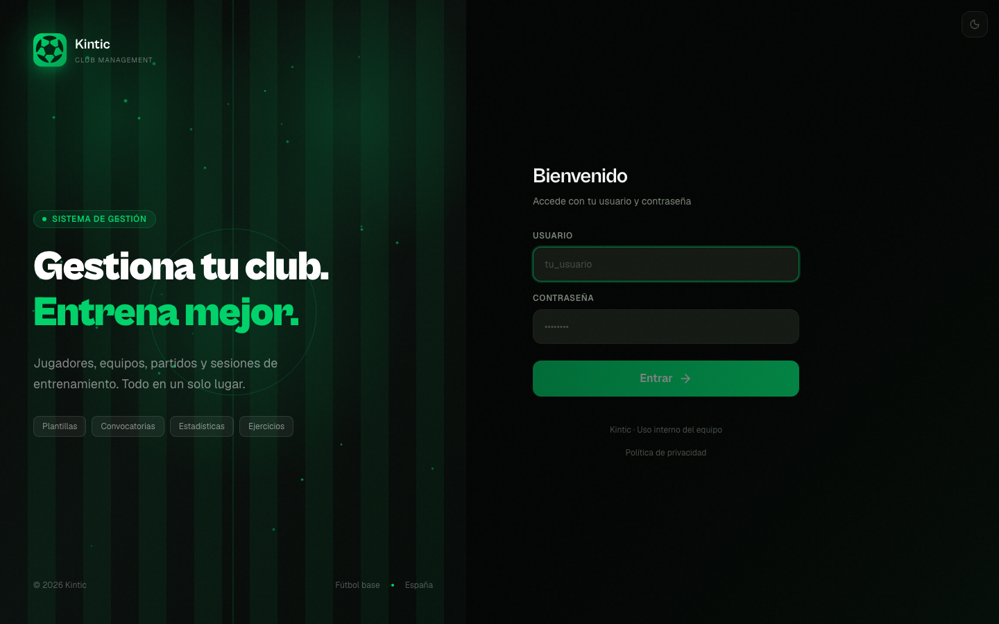 Sidebar de escritorio